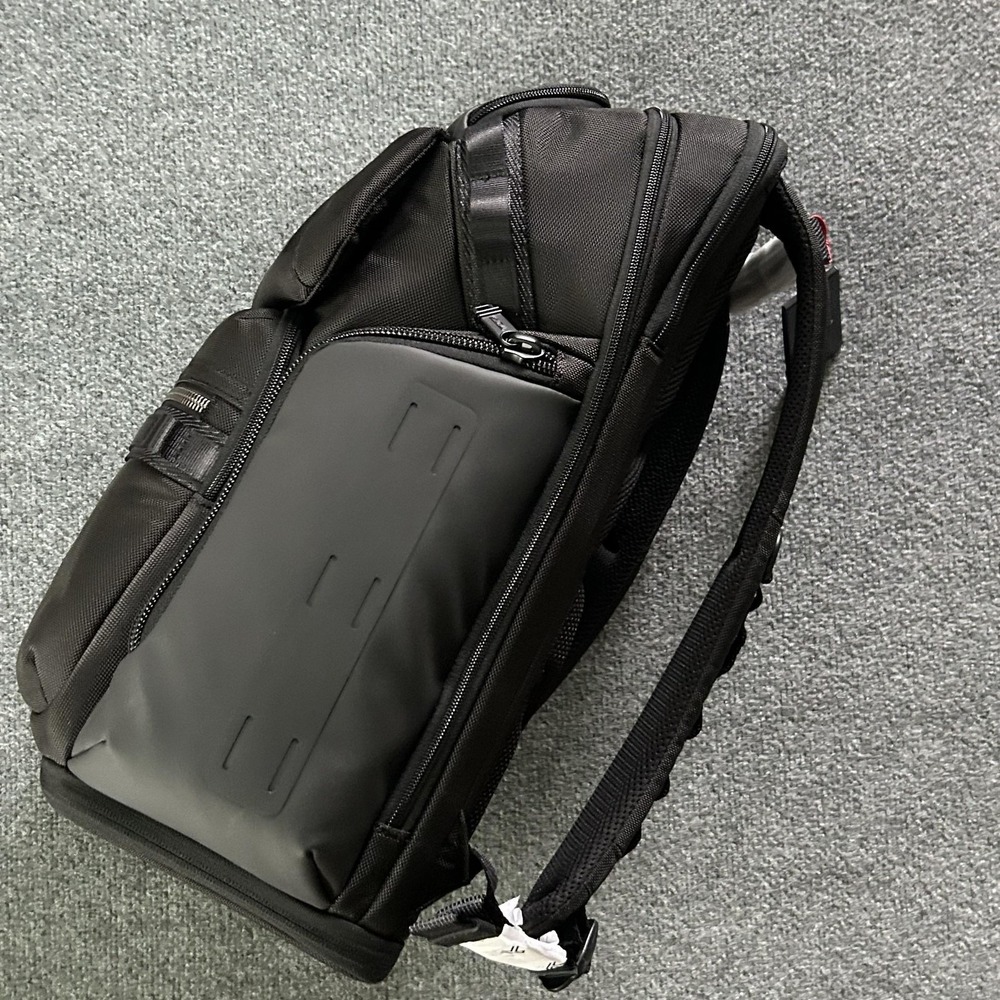 TUMI Alpha Bravo Nomadic Backpack Black 19" Nylon Laptop Travel Men Carry On - Picture 8 of 10